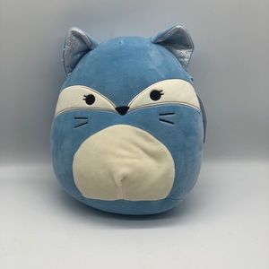 Squishmallow 8" Kendra The Blue Fox Sparkly Ears 2021 NWT